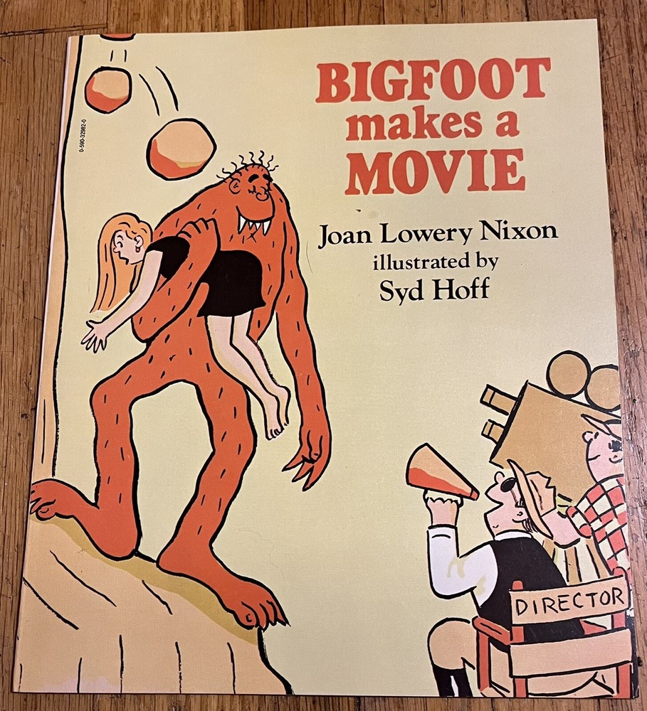 BIGFOOT MAKES A MOVIE : by Jean Lowery Nixon : illus Syd Hoff : vintage