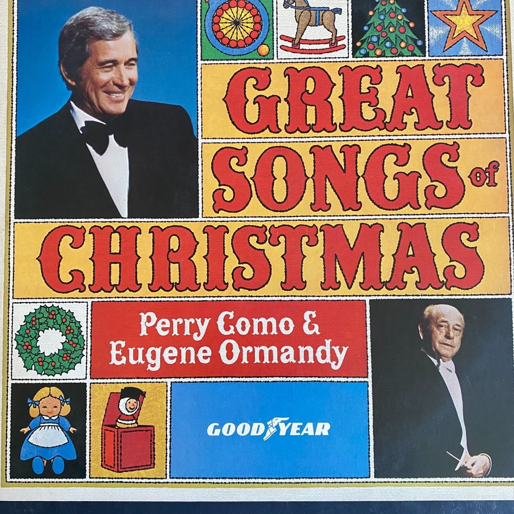 Perry Como – Great Songs of Christmas LP 1972 Goodyear RCA Holiday 33 RPM