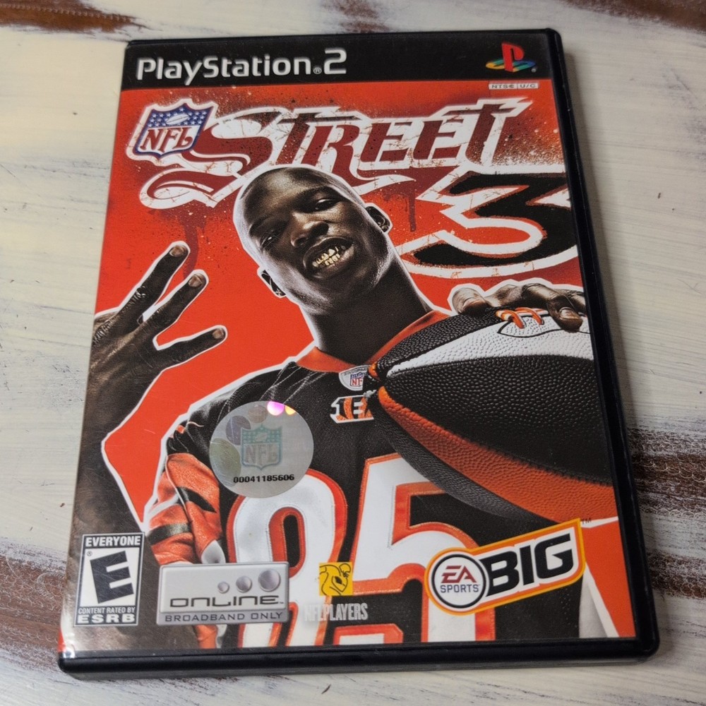 NFL Street 3 (Sony PlayStation 2, 2006) PS2 Missing Manual Tested