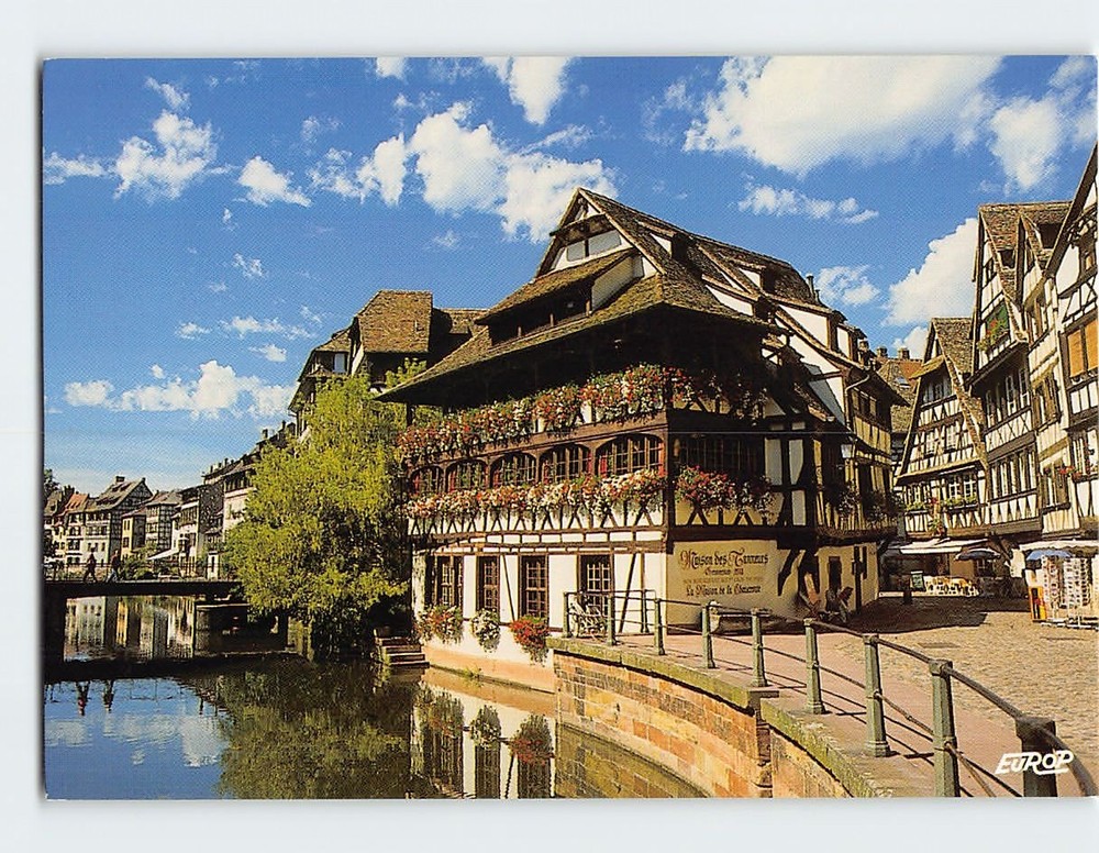 Postcard La Petite France Strasbourg France