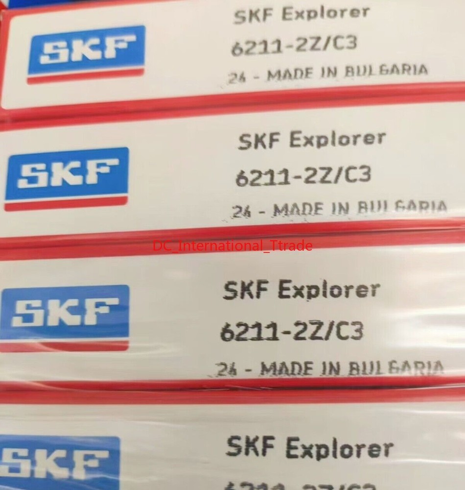 NEW SKF 6211-2Z/C3 single row deep groove ball bearing 1PCS #PA
