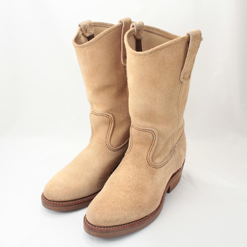 Red Wing 8156 Women's Brown Suede Roughout Pecos Boots US 6 EU 37