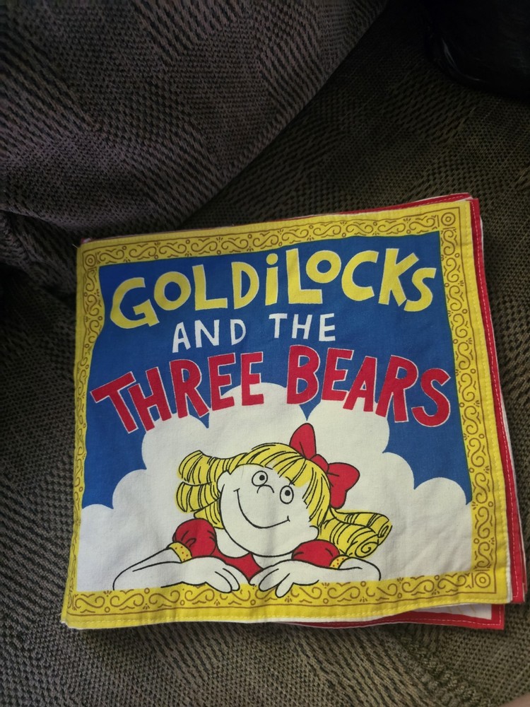 Goldilocks and the Three Bears Cloth Picture Book by princess fabrics inc Illus…
