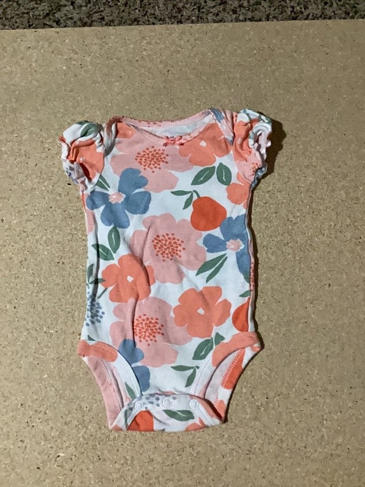 Child of Mine by Carter's Floral Baby One Piece