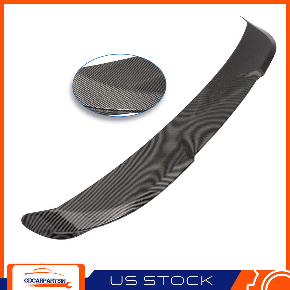 2018+ Toyota Camry Glossy Carbon Fiber Rear Spoiler Upgrade