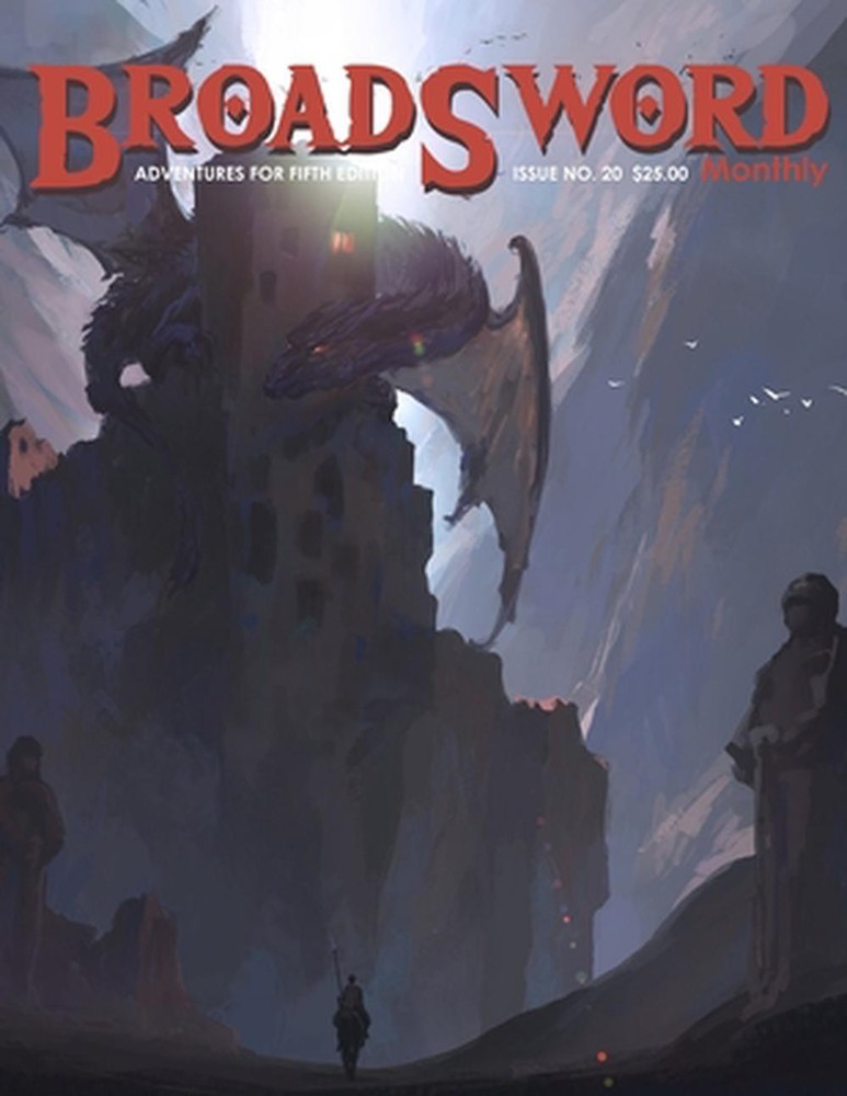 BroadSword Monthly #20: Adventures for Fifth Edition by Scott Craig Paperback Bo