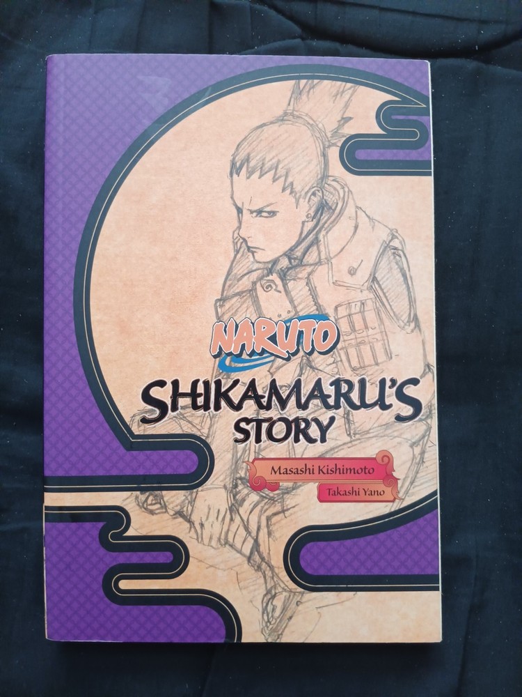 1x Naruto: Shikamaru's Story A Cloud Drifting in the Silent Dark Novel English