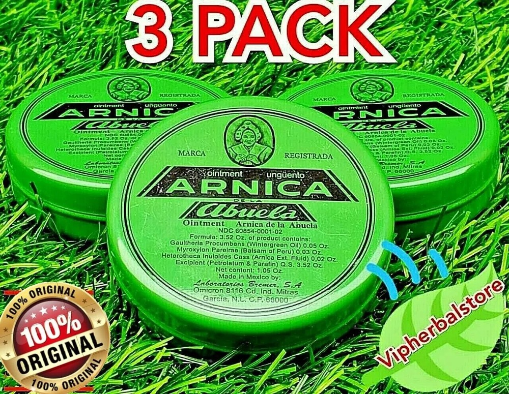 (3) Arnica de la Abuela ✅ Ointment 30 g. each Unguento Pomada by de la Abuela-image