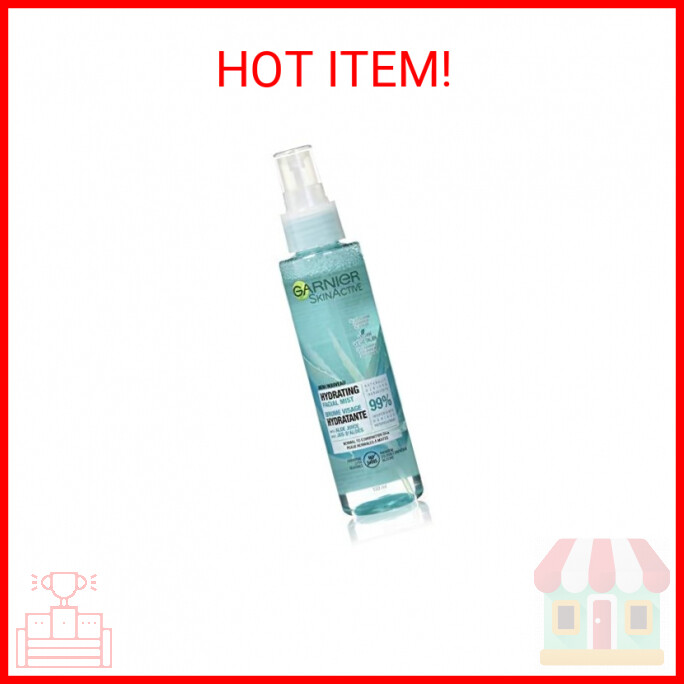 Garnier Aloe Hydrating Facial Mist Facial Treatments 4.4fl oz, pack of 1