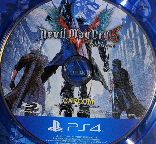 Devil May Cry 5 PS4 PlayStation4 Capcom Japanese Ver Used Tested Disc Only