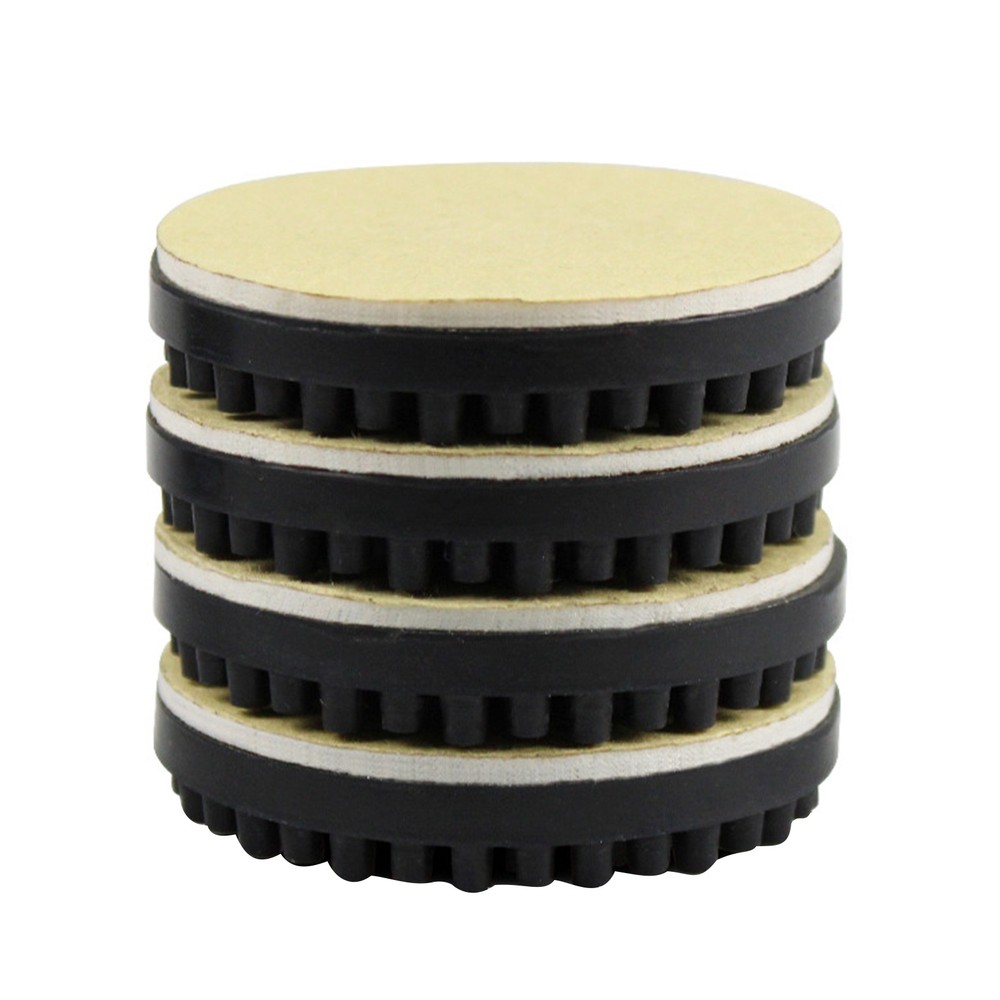 4Pack Rubber Isolation Stand Feet Pads Turntable Record Player Vibration Reducer