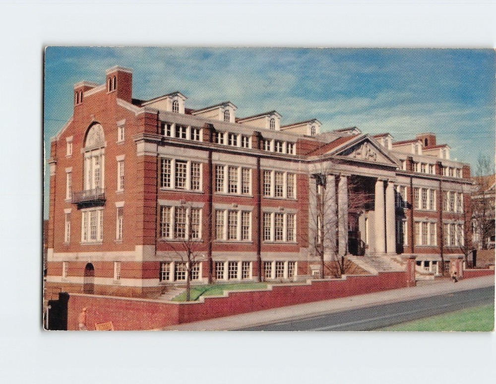 Postcard College of Law Building West Virginia University Morgantown WV USA