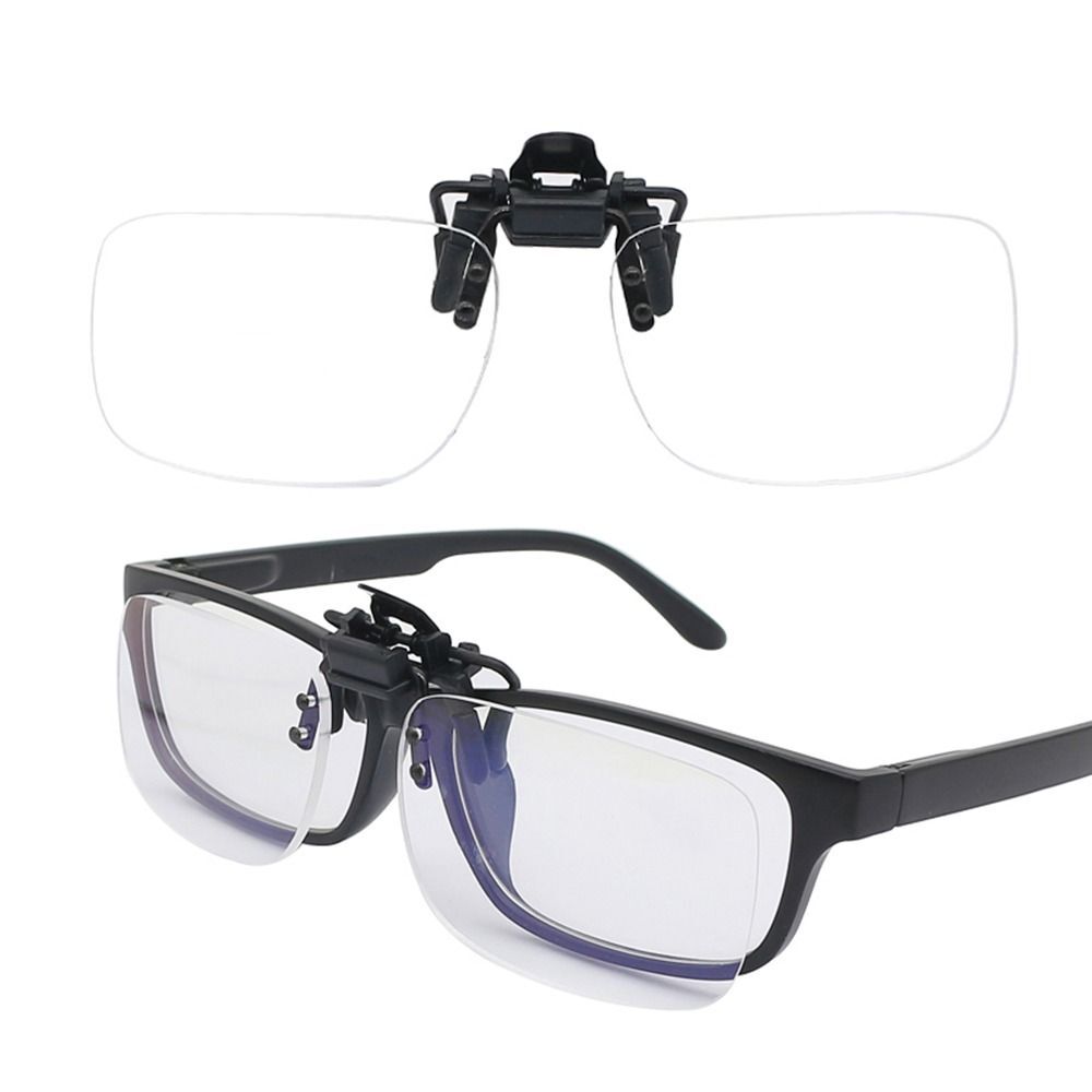 Ultra-Light Rimless Clip-On Presbyopic Magnifying Reading Glasses