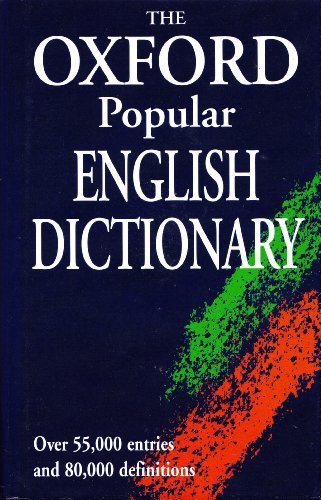 Oxford Popular English Dictionary – Comprehensive Language Guide in the Oxford Series