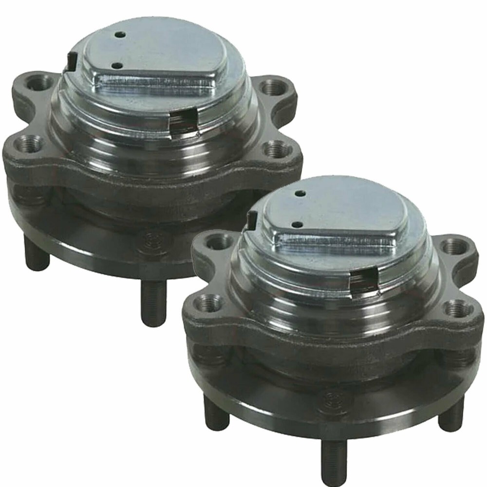 Front Wheel Hub and Bearings Assembly Set for Infiniti FX35 M35 M45 G35 H22 NJ
