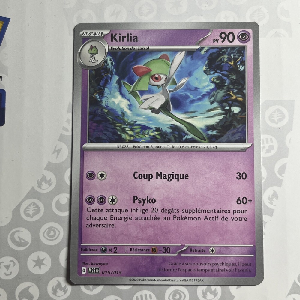 015/015 Kirlia - Mc Donald’s 2023 - Pokemon Card