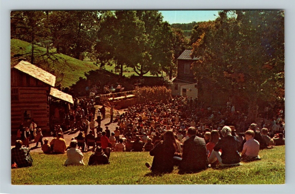 Rio Grande OH-Ohio, Bob Evans Farm Vintage Souvenir Postcard