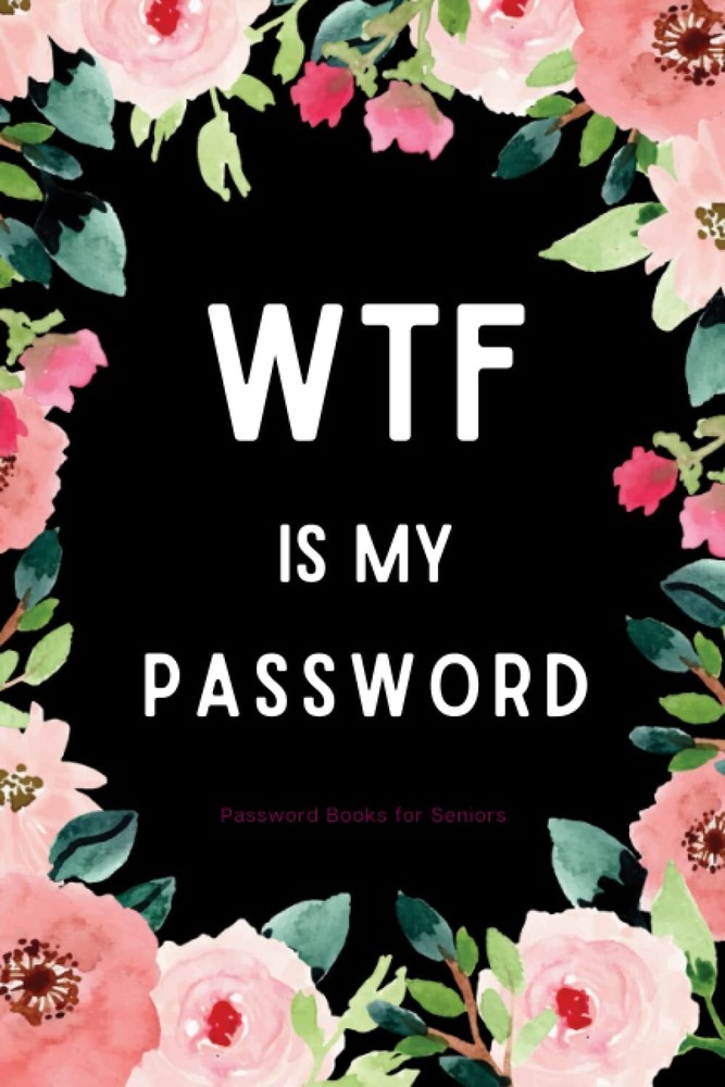 Password Books for Seniors Large Print Password Book with Alphabetical Tabs New