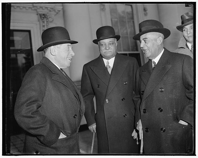 President of Haiti a luncheon guest of President Roosevelt. Washington, D.C.,