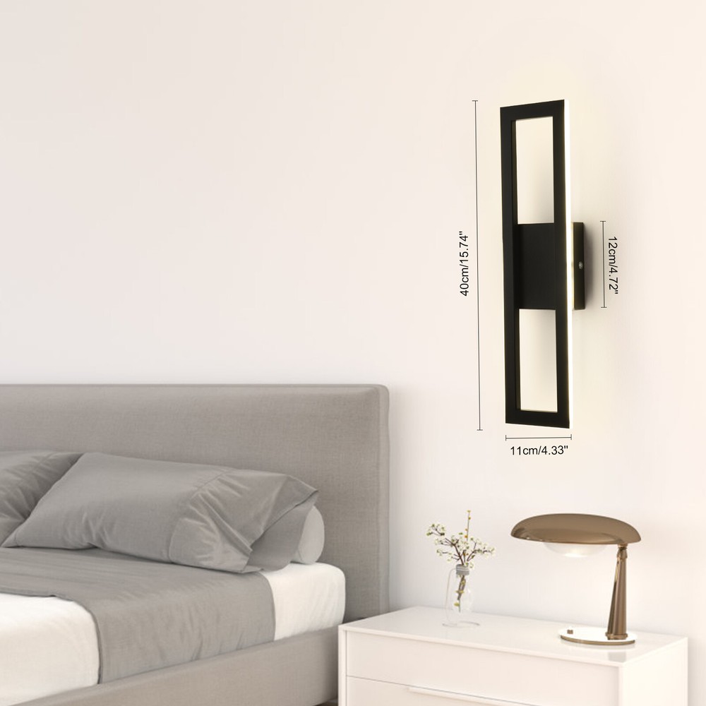 Modern Dimmable LED Cube Wall Light for Bedroom Living Room