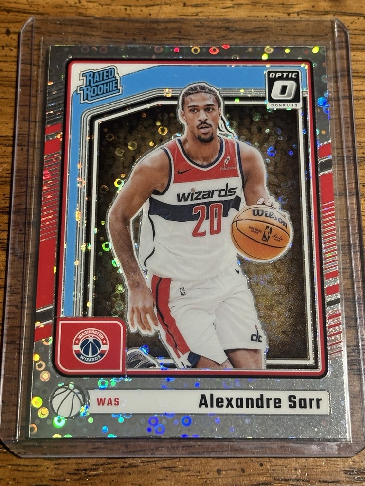 2024-25 Panini Donruss Optic Rated Rookie Alexandre Sarr #276 Fast Break Holo RC