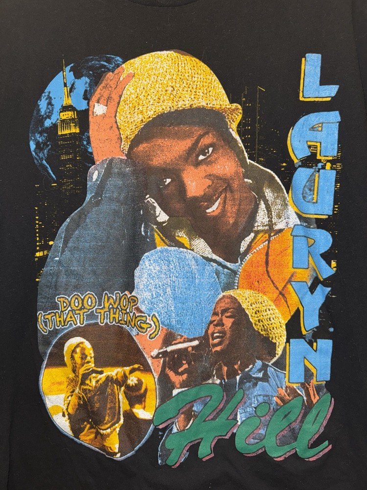 Lauryn Hill Graphic Tee XL Headgear Classics Hip Hop Rap Shirt Doo Wop B3#22