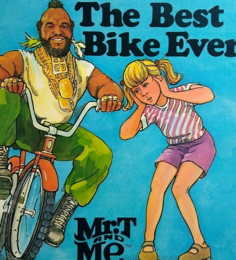 Mr T And Me The Best Bike Ever Original 1985 Story Photo Book TV Bicycle Kids