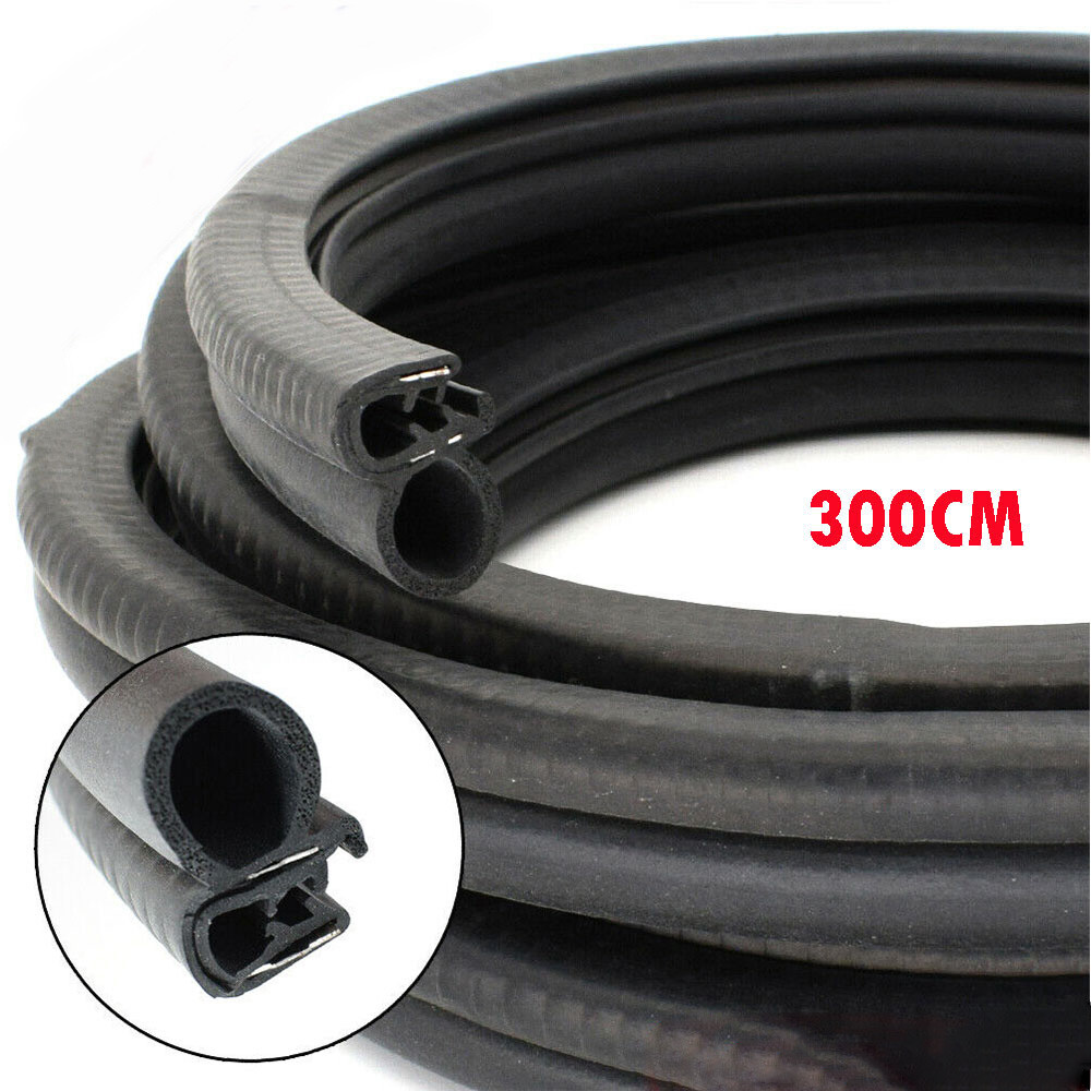Edge Trim Lock Rubber Seal Defend Car Door/Trunk Lok Window Anti-noise/rub 10ft