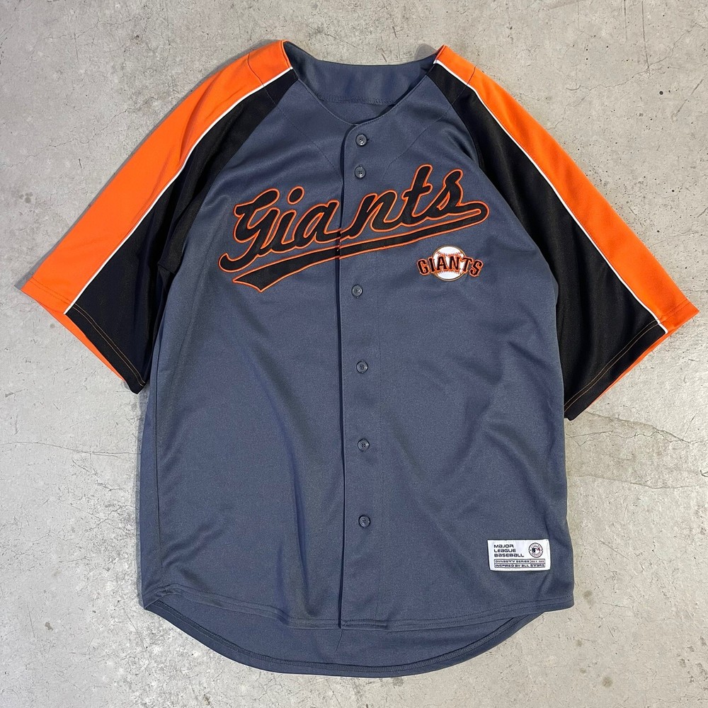 Vintage Dynasty MLB SF San Francisco Giants Baseball Jersey Mens L Large
