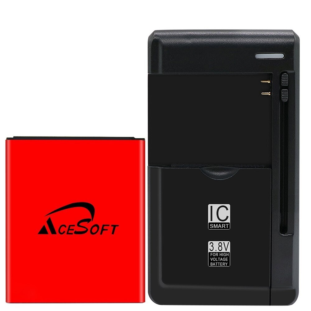 High Capacity 2000mAh Battery Desktop Charger for Samsung Galaxy Ace Style S765C-image