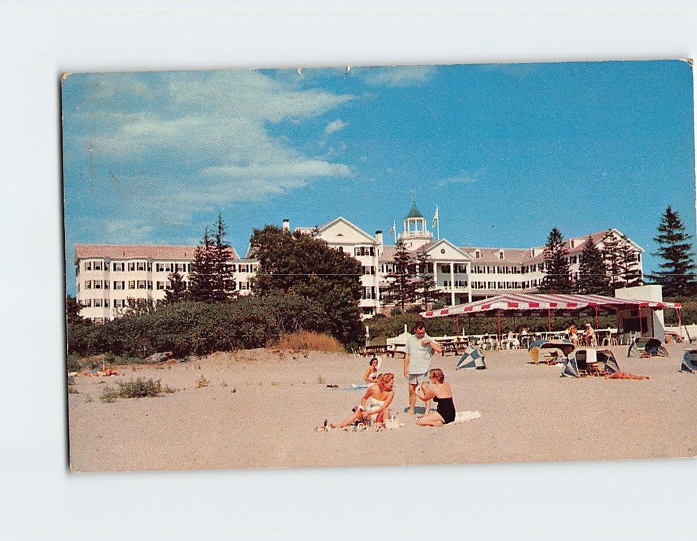 Postcard The Colony Hotel Kennebunkport Maine USA
