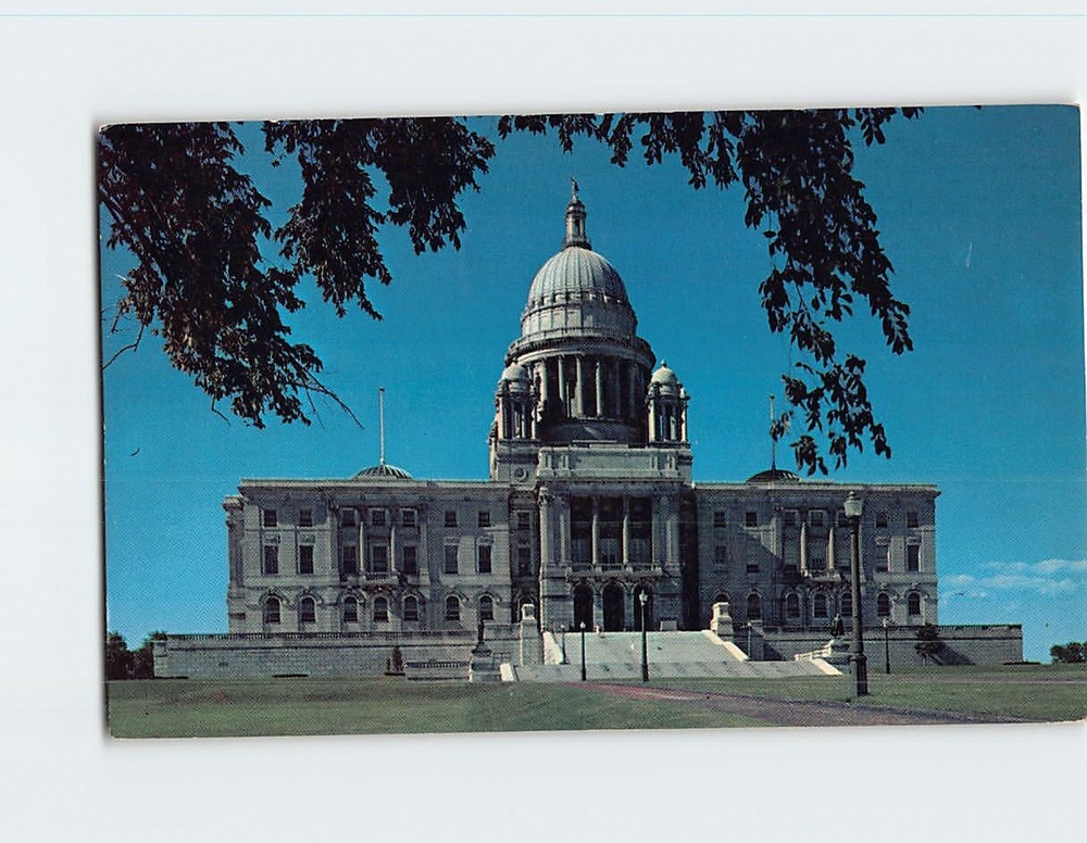 Postcard Rhode Island State House Providence Rhode Island USA
