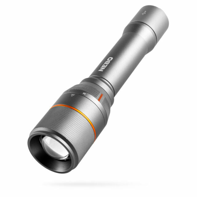 NEBO DaVinci 3500 Rechargeable Flashlight - Gray (NEB-FLT-0021-G)