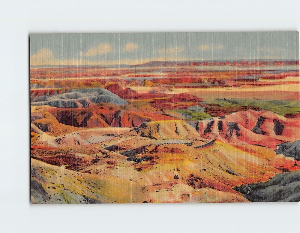Postcard The Painted Desert Arizona USA