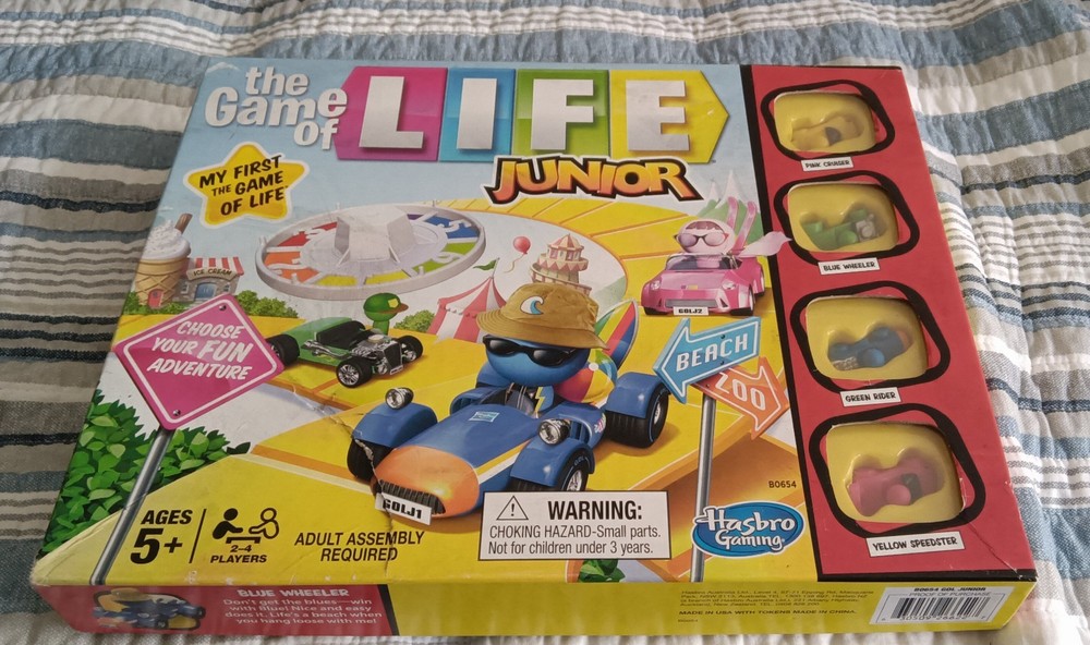 WB Hasbro Gaming - The Game of Life Junior