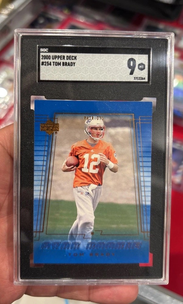 2000 Tom Brady Upper Deck - Star Rookie #254 (RC) Sgc 9 Mint