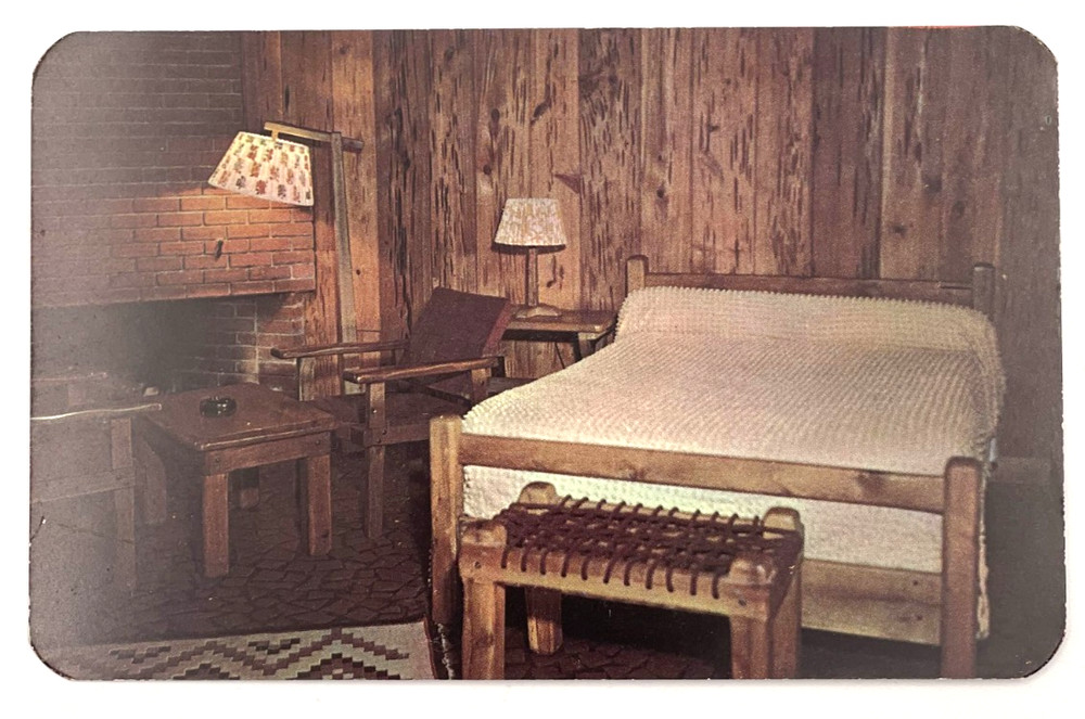 Myrtle Beach South Carolina SC El Rancho Motel c1950s-60s Postcard