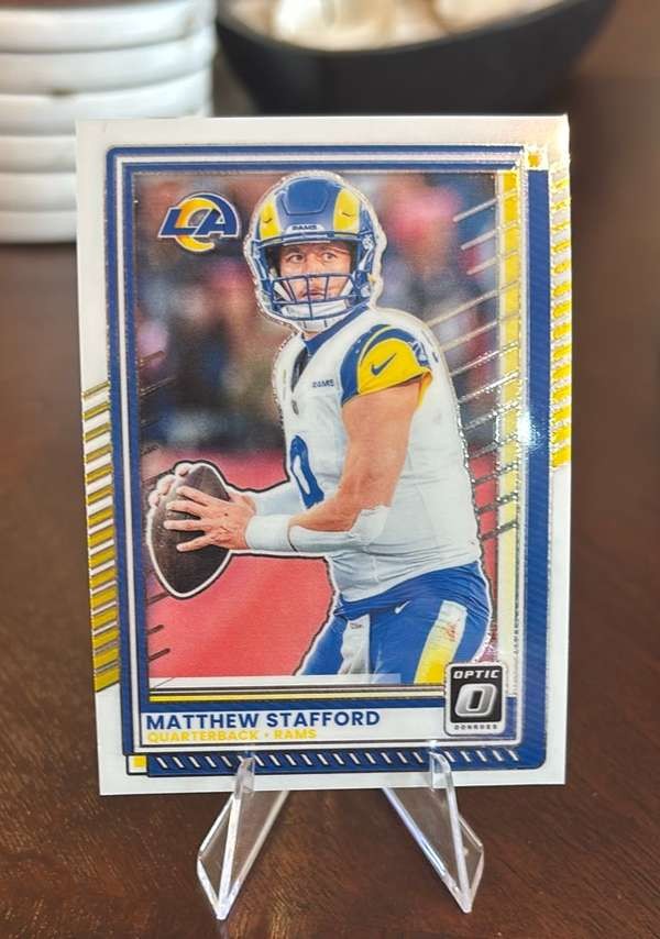 2025 Donruss Optic #198 Matthew Stafford