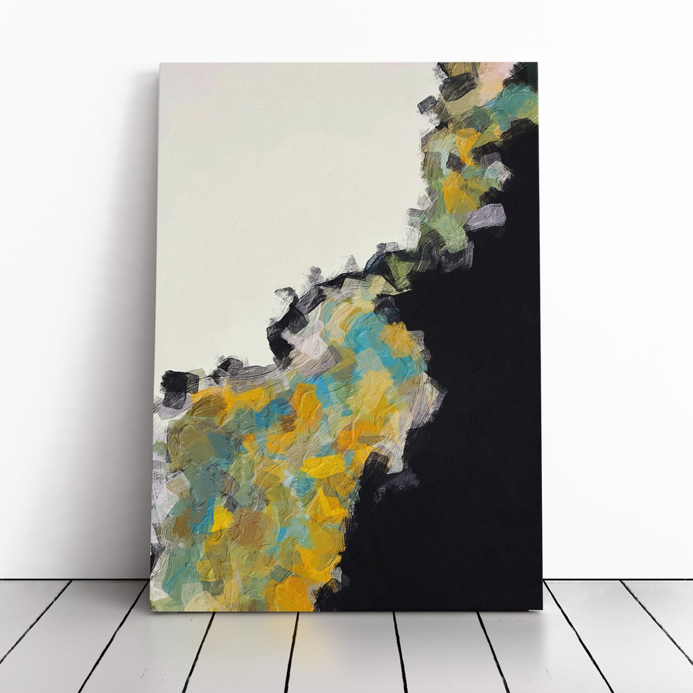 Higher Ground Abstract Canvas Wall Art Print Framed Picture Home Office Decor