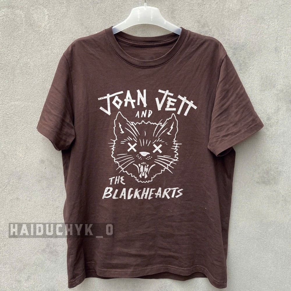 Joan Jett and The Blackhearts Unisex Russet T-shirt Size S-5XL