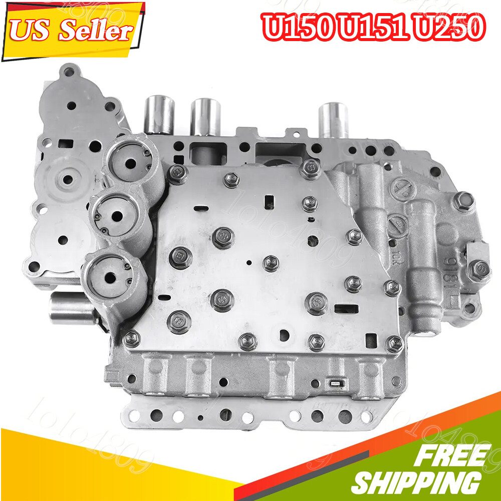 Transmission Valve Body U150 U151 U250 with Solenoid for 04-14 Toyota Lexus Models