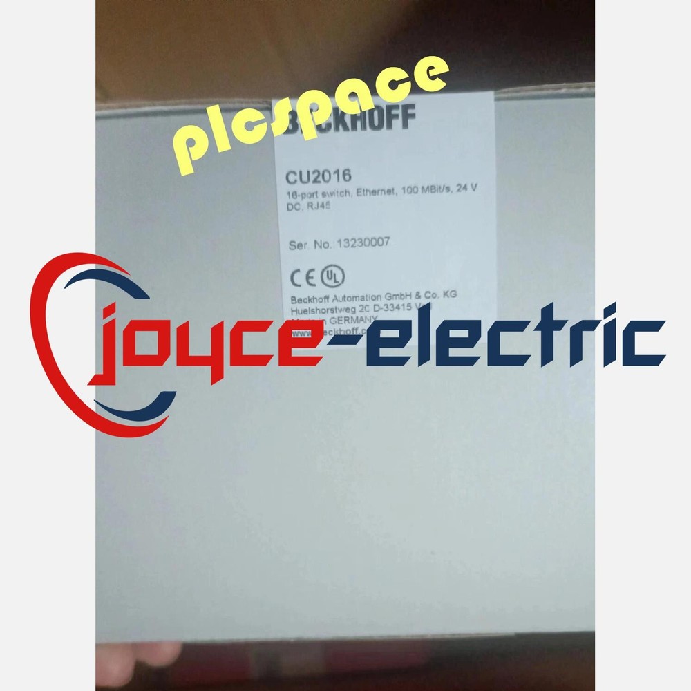 Beckhoff CU2016 brand new 16-port Ethernet switch CU2016
