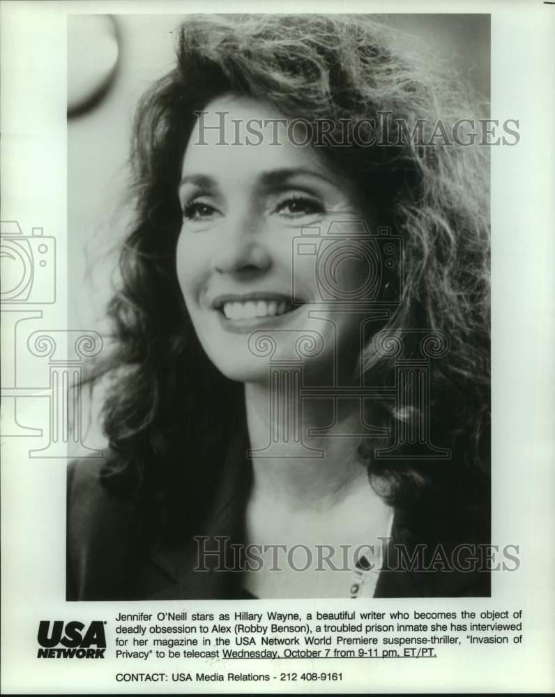 Press Photo Actress Jennifer O'Neill in 