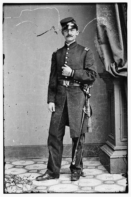 Photo:Lt Van Ness Civil War Era 1860s Military Portrait