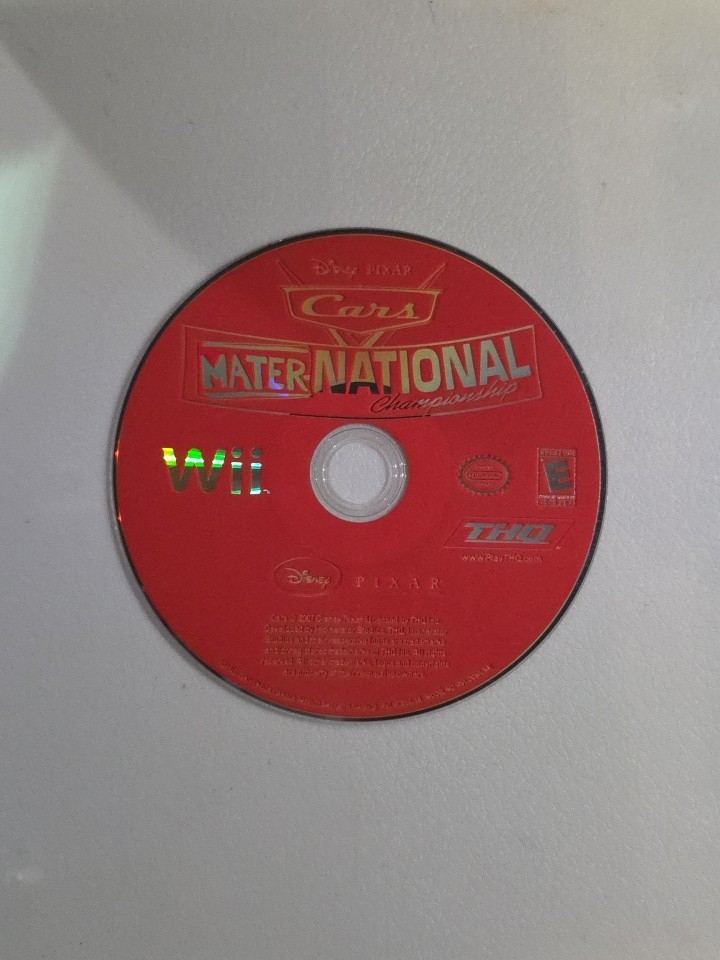 Cars Mater-National Championship (Nintendo Wii) DISC ONLY