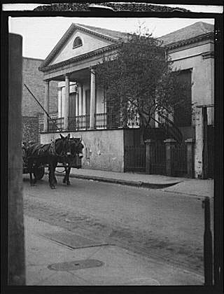 General Beauregard's house,1113 Chartres Street,New Orleans,LA,A Genthe,1920 2