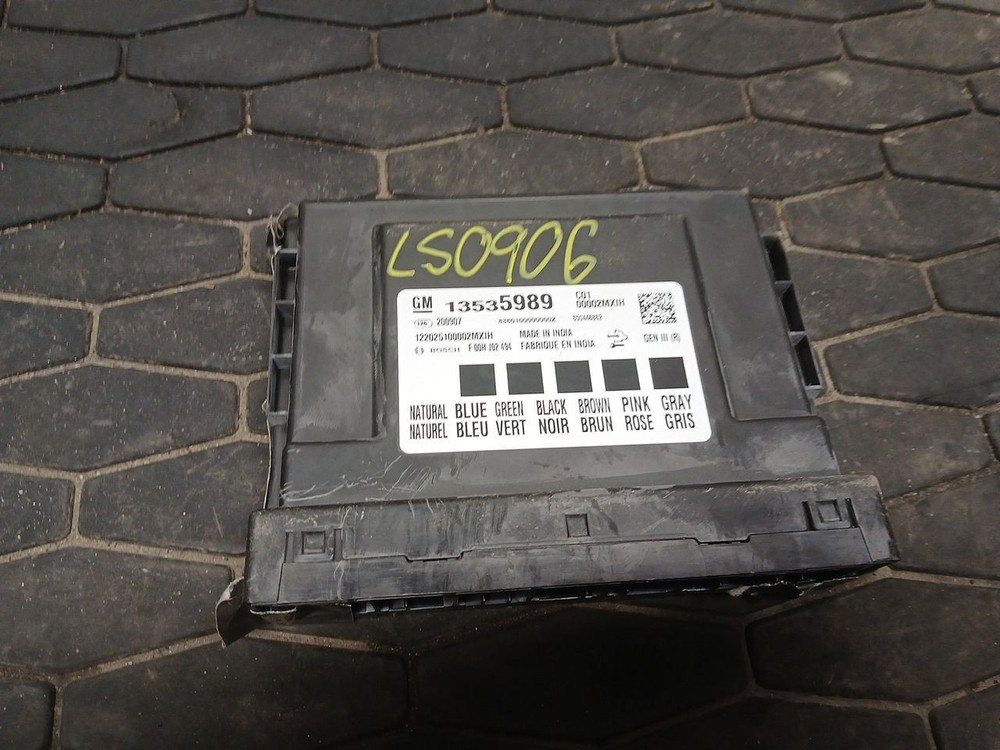 BCM Body Control Module 13535989 Fits 21-25 Trailblazer 3128666