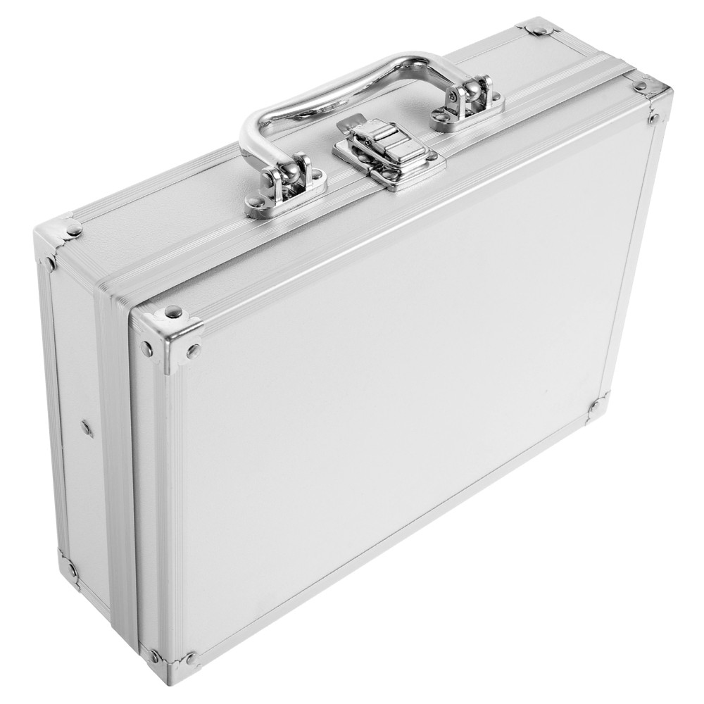 Mini Portable Kids Toolbox Workstation Briefcase for DIY & Crafts