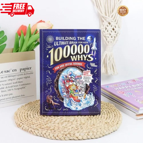Children's Encyclopedia 100,000 Whys Extracurricular reading for Kids Book JQ