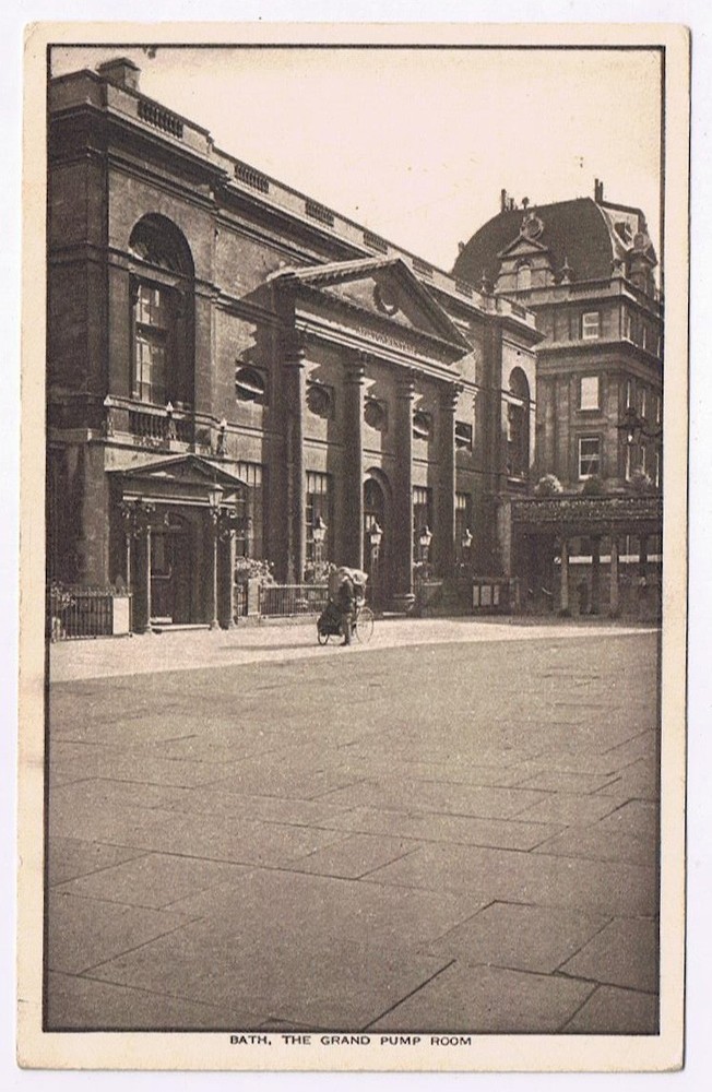 Postcard Bath England UK The Grand Pump Room